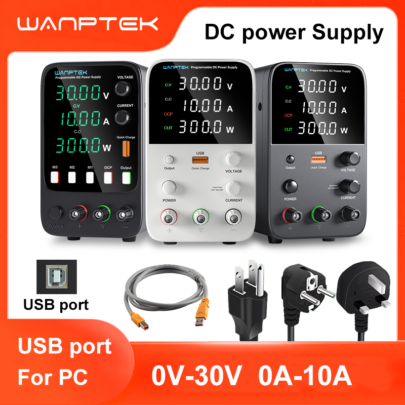 Programmable Dc Power Supply 60V 10A - Alimentatore da Laboratorio Wanptek 30V 5A