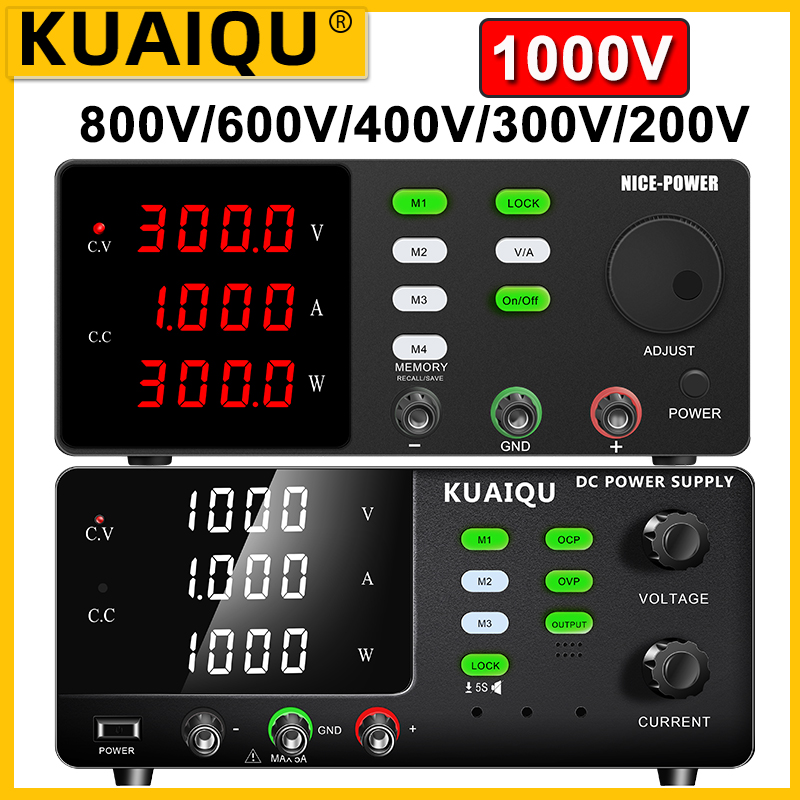 Switching Dc Power Supply 300V 1A - Alimentatore CC ad alta tensione KUAIQU