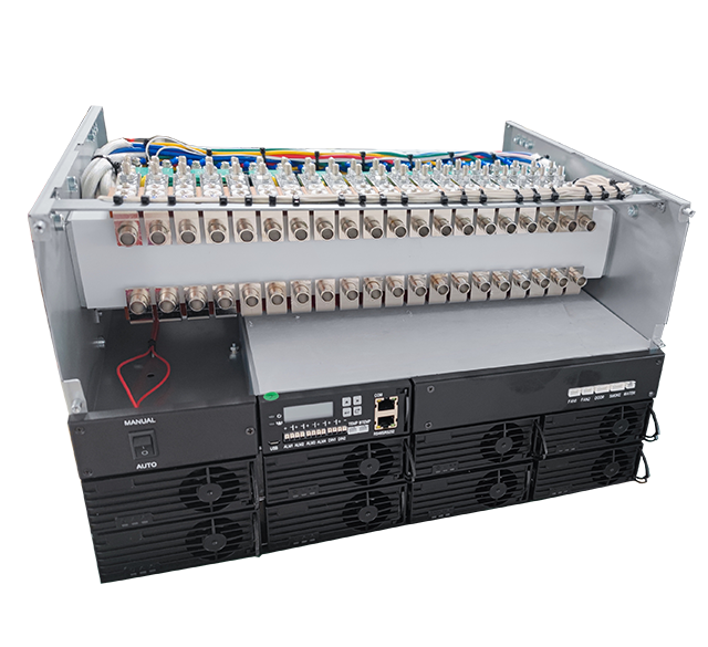 Telecom Dc Power Supply 48V 50A - Interruttore proiettile per montaggio su rack