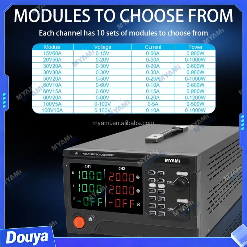 Alimentatore da Laboratorio MY - High Power 60V 20A Bench Power Supply recensione e prezzo