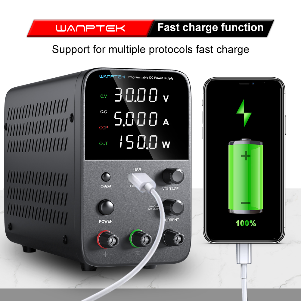 Alimentatore da Laboratorio Wa - Programmable Dc Power Supply 60V 10A recensione e prezzo