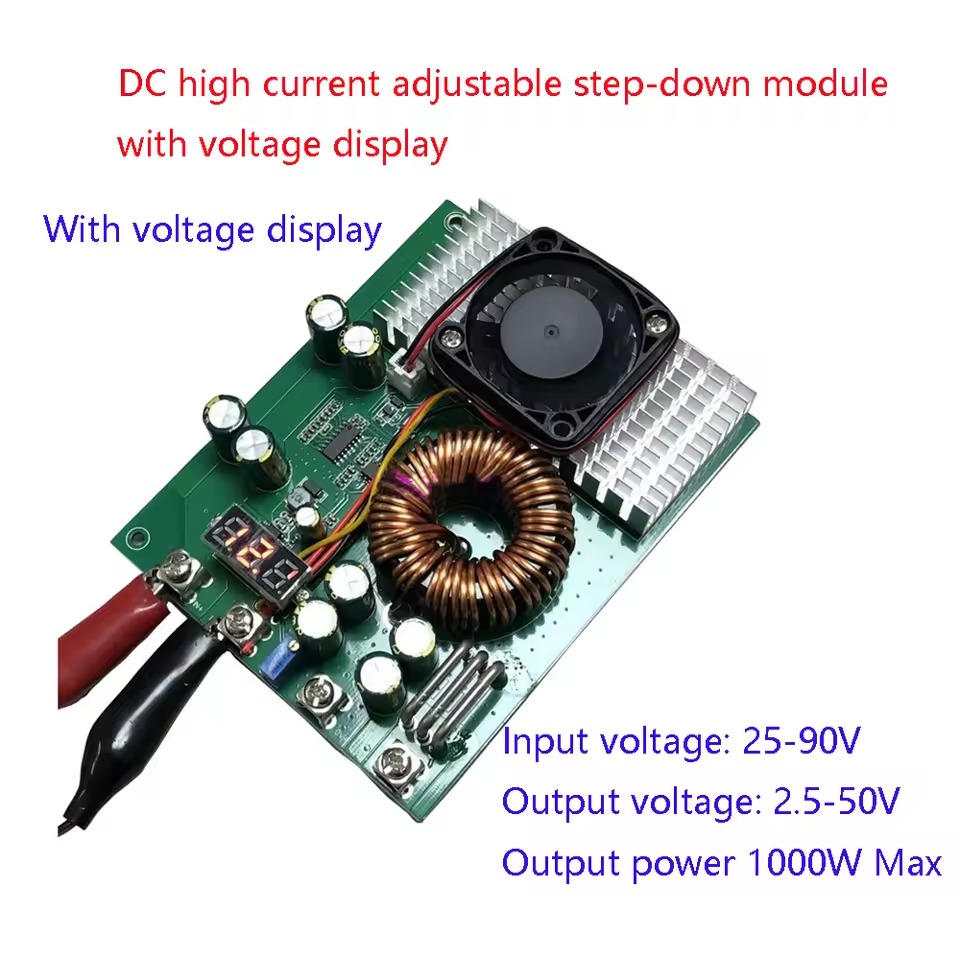 Modulo Step-Down 1000W 50A da  - Step Down Dc Power Supply Module 1000W recensione e prezzo