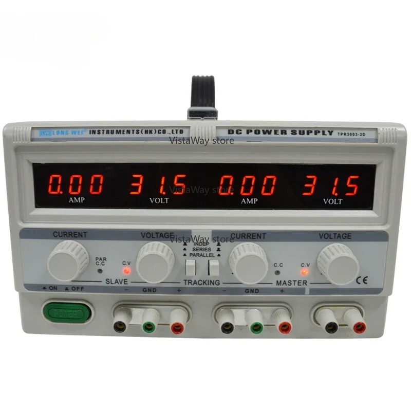 Doppio alimentatore regolato C - Linear Dc Power Supply Triple Output recensione e prezzo